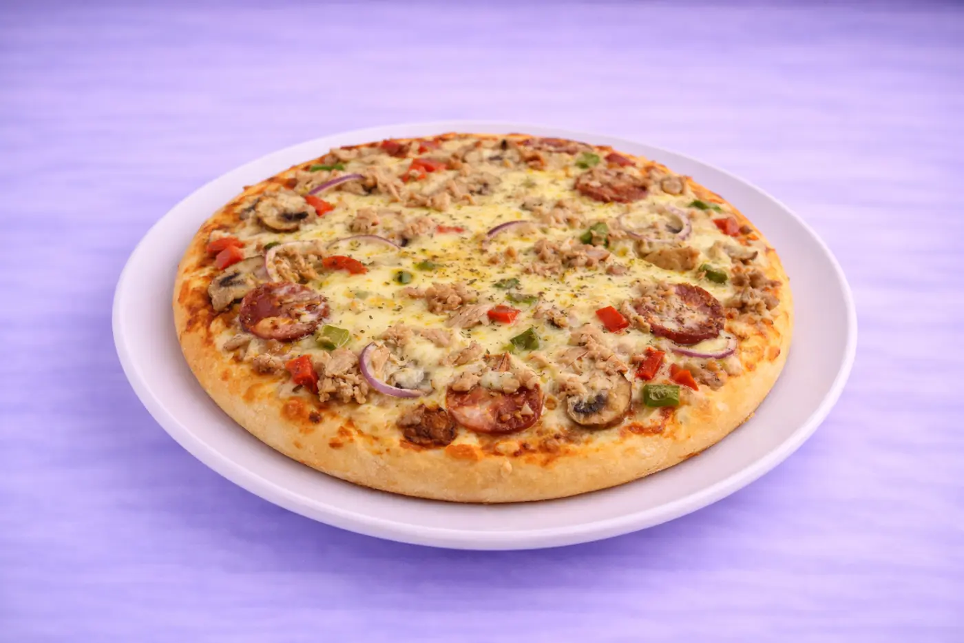 Pizza Tonno Funghi