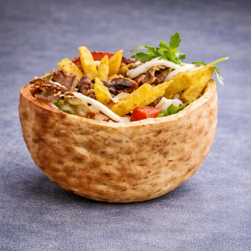 Döner-Patetes-Sandviç